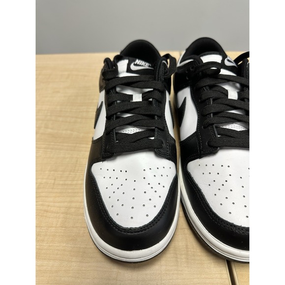 Size 8 - Nike Dunk Low Black White Mens 8 - Picture 2 of 13